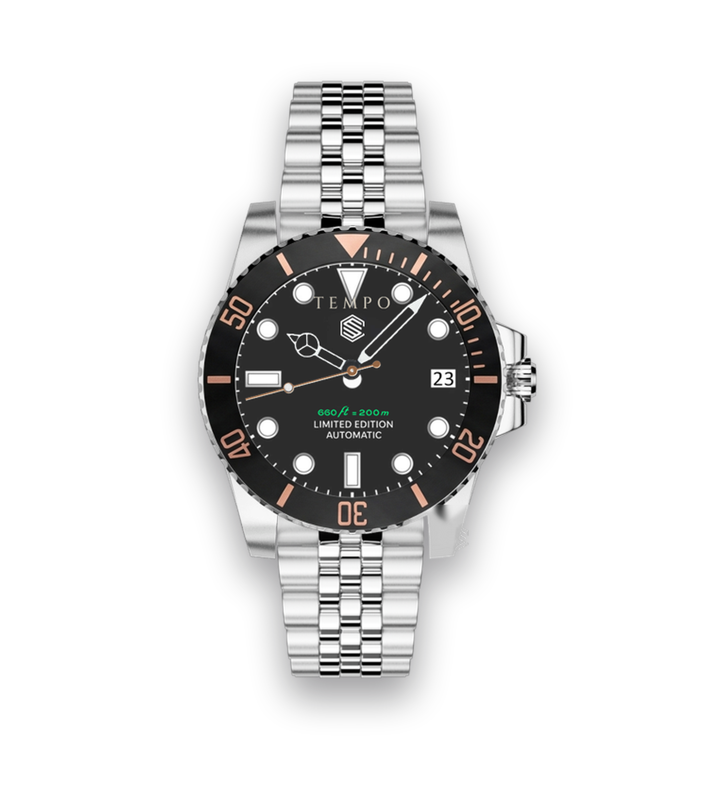 Colección Sport, diver de acero